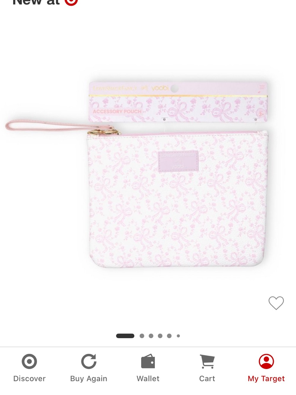 Loveshack fancy pencil pouch